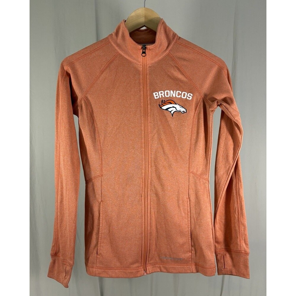 Majestic NFL Denver Broncos Thermabase Full Zipper Jacket Women’s  Size S